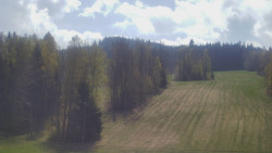 Dojezd hlavní sjezdovky