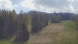 Dojezd hlavní sjezdovky