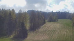 Dojezd hlavní sjezdovky