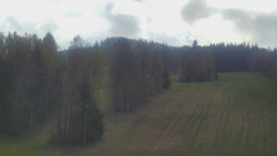 Dojezd hlavní sjezdovky