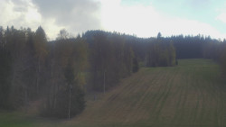 Dojezd hlavní sjezdovky