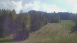 Dojezd hlavní sjezdovky