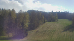 Dojezd hlavní sjezdovky