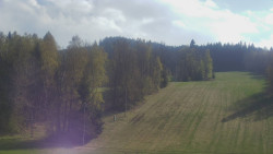 Dojezd hlavní sjezdovky