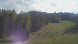 Dojezd hlavní sjezdovky