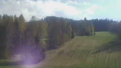 Dojezd hlavní sjezdovky