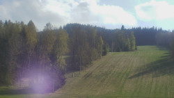 Dojezd hlavní sjezdovky