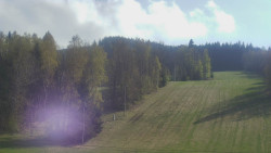 Dojezd hlavní sjezdovky