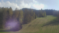 Dojezd hlavní sjezdovky