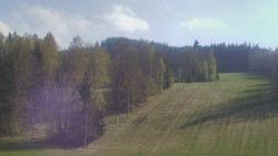 Dojezd hlavní sjezdovky