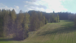 Dojezd hlavní sjezdovky