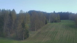 Dojezd hlavní sjezdovky