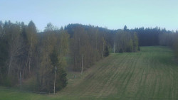 Dojezd hlavní sjezdovky