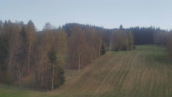 Dojezd hlavní sjezdovky