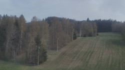 Dojezd hlavní sjezdovky