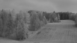 Dojezd hlavní sjezdovky