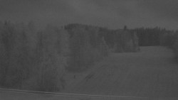 Dojezd hlavní sjezdovky