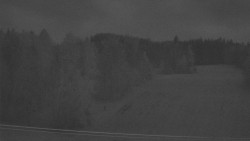 Dojezd hlavní sjezdovky