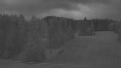 Dojezd hlavní sjezdovky