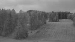 Dojezd hlavní sjezdovky