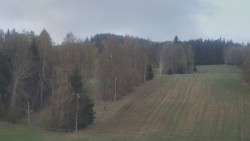 Dojezd hlavní sjezdovky