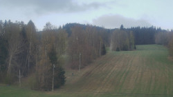 Dojezd hlavní sjezdovky