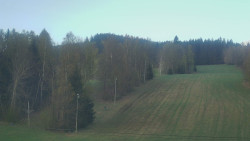 Dojezd hlavní sjezdovky