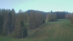 Dojezd hlavní sjezdovky