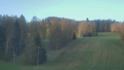 Dojezd hlavní sjezdovky