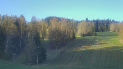 Dojezd hlavní sjezdovky