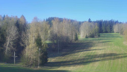 Dojezd hlavní sjezdovky