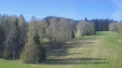 Dojezd hlavní sjezdovky