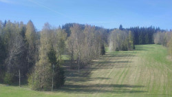 Dojezd hlavní sjezdovky