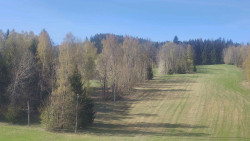 Dojezd hlavní sjezdovky