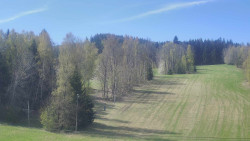 Dojezd hlavní sjezdovky