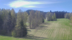 Dojezd hlavní sjezdovky