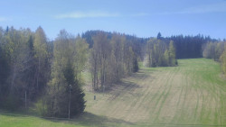 Dojezd hlavní sjezdovky