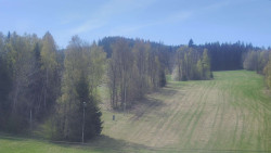 Dojezd hlavní sjezdovky