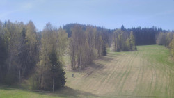 Dojezd hlavní sjezdovky