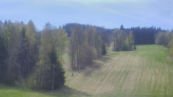 Dojezd hlavní sjezdovky