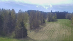 Dojezd hlavní sjezdovky