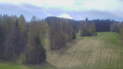 Dojezd hlavní sjezdovky