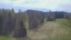 Dojezd hlavní sjezdovky