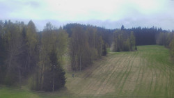 Dojezd hlavní sjezdovky