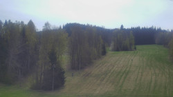 Dojezd hlavní sjezdovky