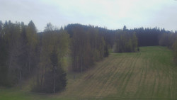 Dojezd hlavní sjezdovky