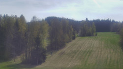 Dojezd hlavní sjezdovky