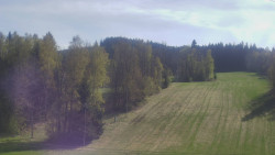 Dojezd hlavní sjezdovky