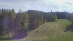 Dojezd hlavní sjezdovky