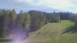 Dojezd hlavní sjezdovky